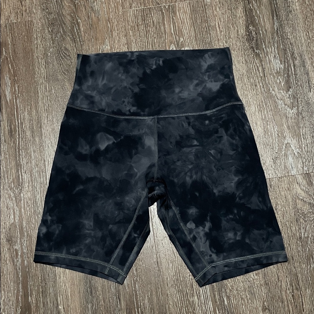EUC Lululemon Diamond Dye Pitch Grey Graphite Grey Set. Size Top 8/Bottom 6 - Picture 5 of 11
